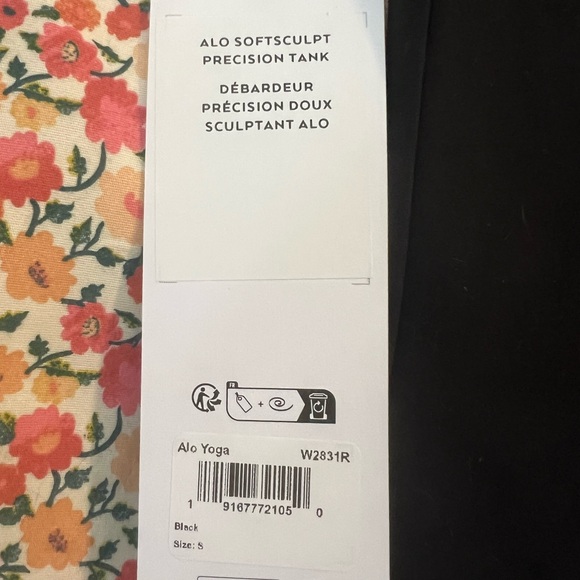 ALO Yoga Black SoftSculpt Precision Tank - Picture 5 of 6